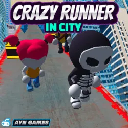 PLay Crazy Runner in City now!