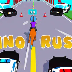 PLay Dino Rush - Hypercasual Runner now!