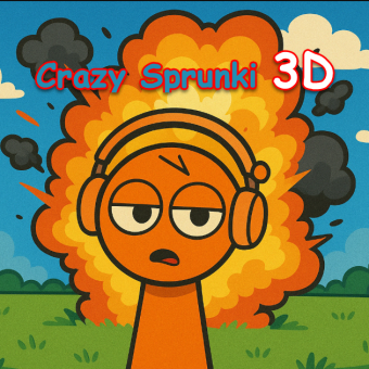 Crazy Sprunki 3D