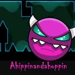 PLay Geometry Dash Ahippinandahoppin now!