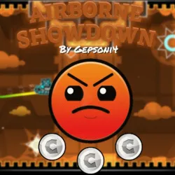 PLay Geometry Dash Airborne Showdown now!