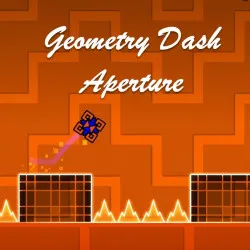 PLay Geometry Dash Aperture now!