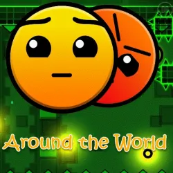 PLay Geometry Dash Around the World now!