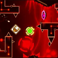 PLay Geometry Dash Ash and Dust now!