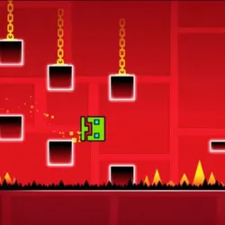 PLay Geometry Dash Beginner Madness now!