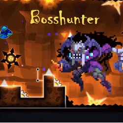 PLay Geometry Dash Bosshunter now!