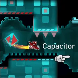 PLay Geometry Dash Capacitor now!