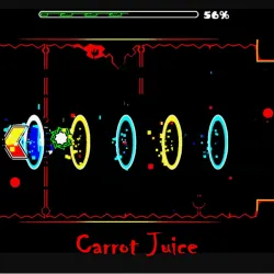 PLay Geometry Dash Carrot Juice now!