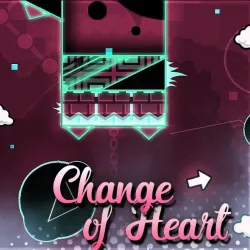PLay Geometry Dash Change of Heart now!