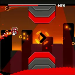 PLay Geometry Dash Cold Fire now!