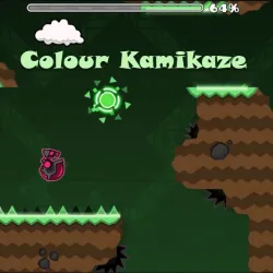 PLay Geometry Dash Colour Kamikaze now!