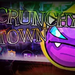 PLay Geometry Dash Crunchy Town II now!