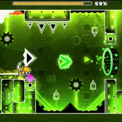 PLay Geometry Dash Desu Ka now!