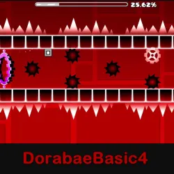 PLay Geometry Dash DorabaeBasic4 now!