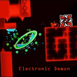 PLay Geometry Dash Electronic Demon now!