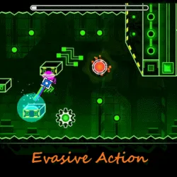 PLay Geometry Dash Evasive Action now!