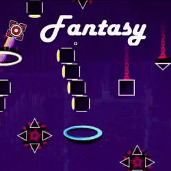 PLay Geometry Dash Fantasy now!