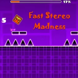 PLay Geometry Dash Fast Stereo Madness now!