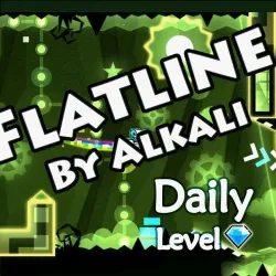 PLay Geometry Dash Flatline now!