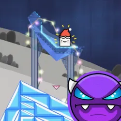 PLay Geometry Dash Freezing Point now!