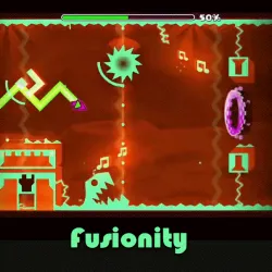 PLay Geometry Dash Fusionity now!