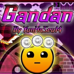 PLay Geometry Dash Gandan now!