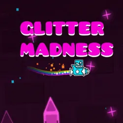PLay Geometry Dash Glitter Madness now!