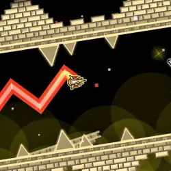 PLay Geometry Dash Gold Temple now!