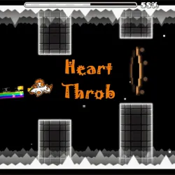 PLay Geometry Dash Heart Throb now!