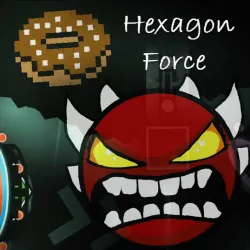 PLay Geometru Dash Hexagon Force now!