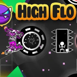 PLay Geometry Dash High Flo now!
