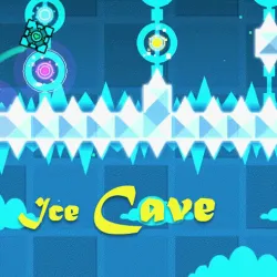 PLay Geometry Dash Ice Cave now!