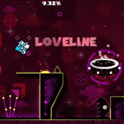 PLay Geometry Dash LoveLine now!