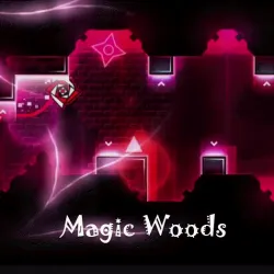 PLay Geometry Dash Magic Woods now!