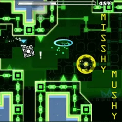 PLay Geometry Dash Mishy Mushy now!