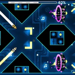 PLay Geometry Dash Munchy Caverns now!