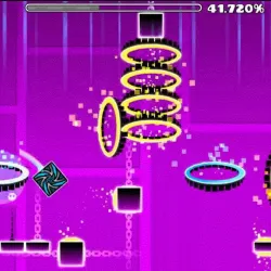 PLay Geometry Dash Over the City now!