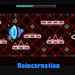PLay Geometry Dash Reincarnation now!