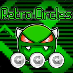 PLay Geometry Dash Retro Circles now!