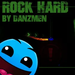 PLay Geometry Dash Rock Hard now!