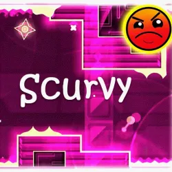 PLay Geometry Dash Scurvy now!