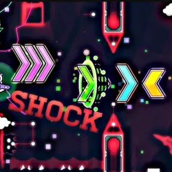 PLay Geometry Dash Shock now!