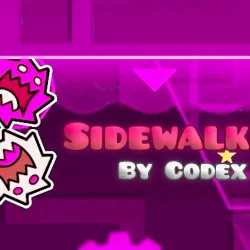 PLay Geometry Dash Sidewalk now!