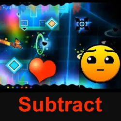 PLay Geometry Dash Subtract now!