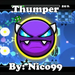 PLay Geometry Dash Thumper now!