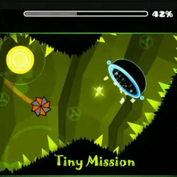 PLay Geometry Dash Tiny Mission now!