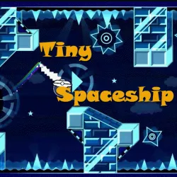 PLay Geometry Dash Tiny Spaceship now!