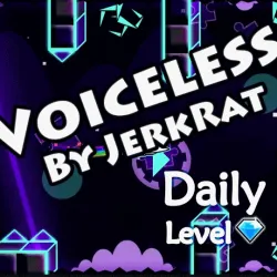 PLay Geometry Dash Voiceless now!