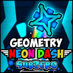 PLay Geometry Neon Dash Subzero now!