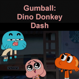 Gumball: Dino Donkey Dash